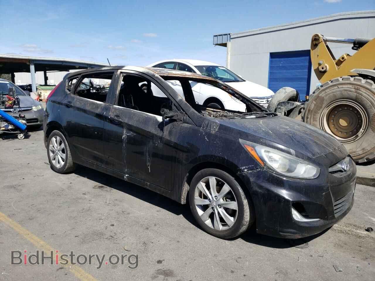 2012 HYUNDAI ACCENT - VIN: KMHCU5AE1CU043182 - Фото 4