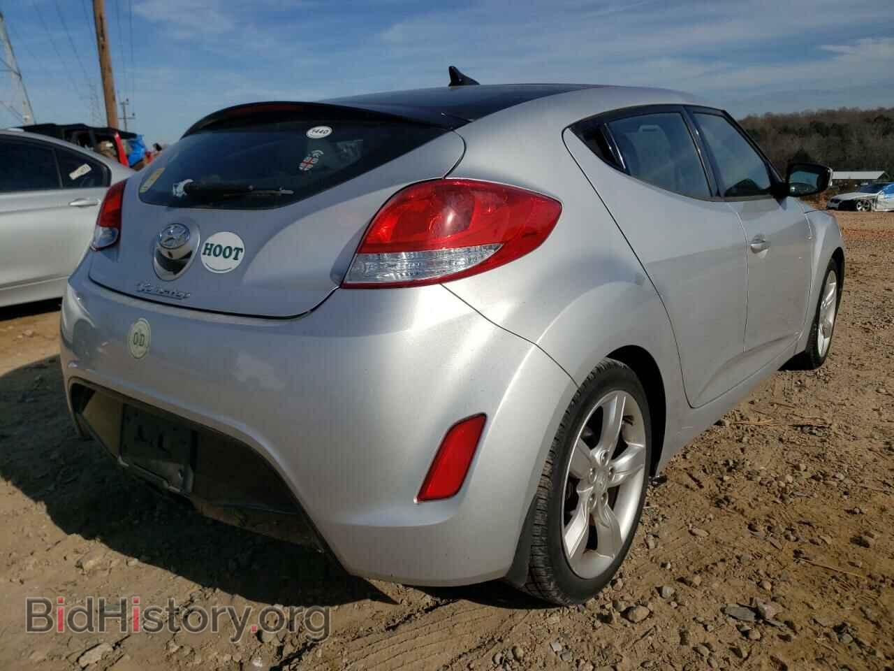2014 HYUNDAI VELOSTER - VIN: KMHTC6AD8EU213640 - Фото 4