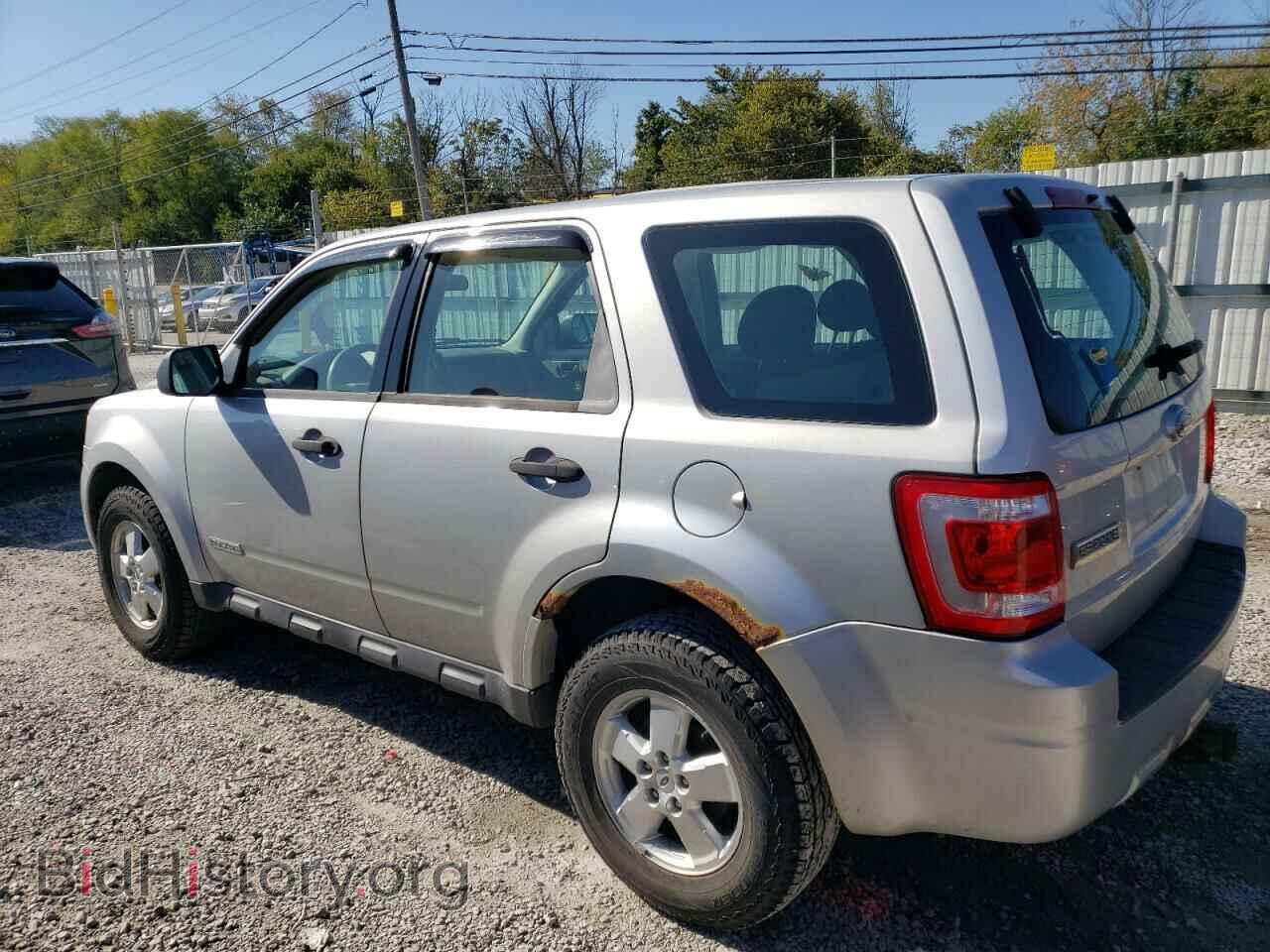 2008 FORD ESCAPE - VIN: 1FMCU02Z88KB59700 - Фото 2