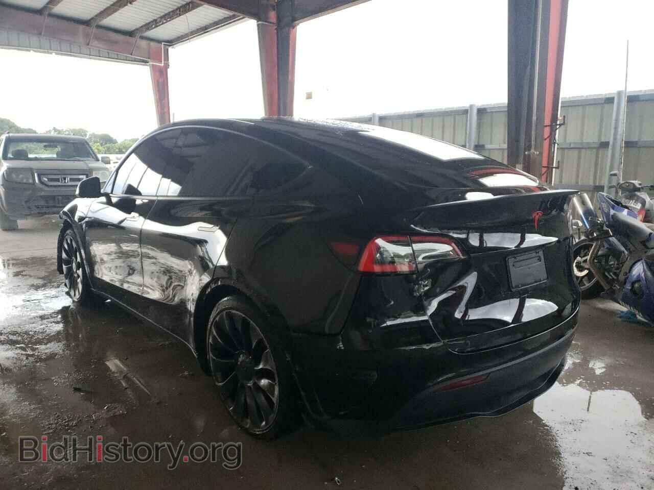 2021 TESLA MODEL Y - VIN: 5YJYGDEF3MF133555 - Фото 3