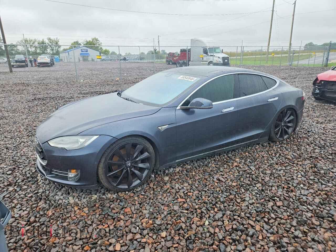 Photo 5YJSA1H28FF083074 - TESLA MODEL S 2015