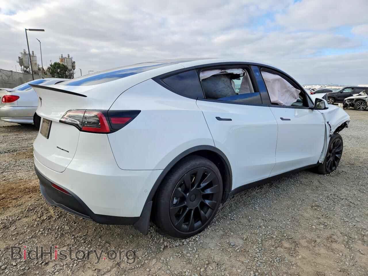 2021 TESLA MODEL Y - VIN: 5YJYGDEE3MF282829 - Фото 3