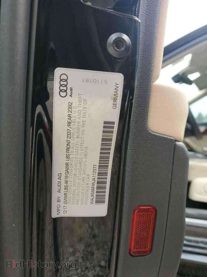 2018 AUDI A4 - VIN: WAUKMAF45JA112377 - Фото 12