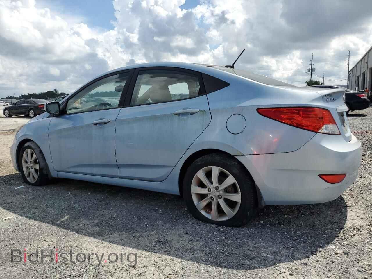 2012 HYUNDAI ACCENT - VIN: KMHCU4AE1CU105562 - Фото 2