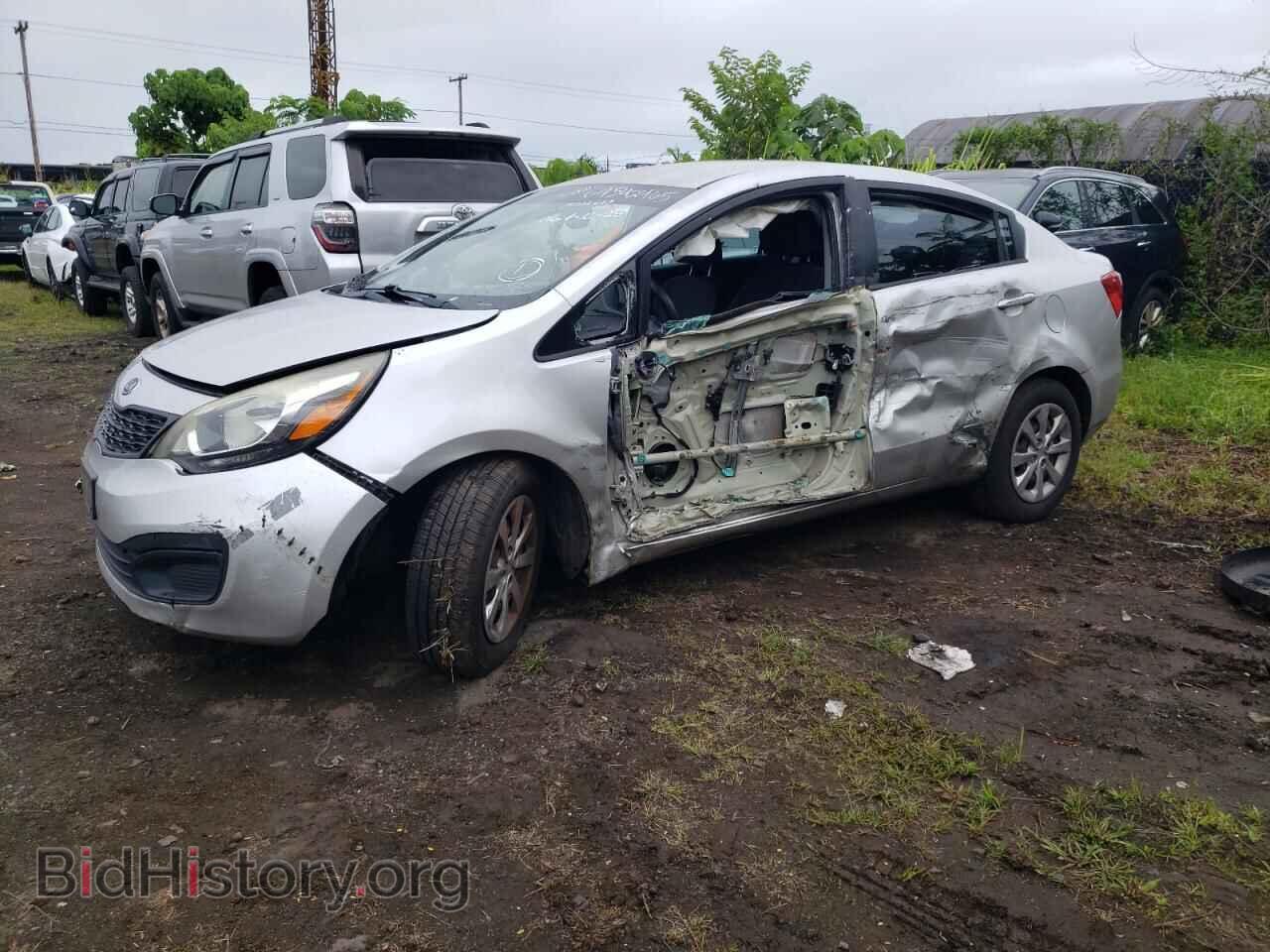 Photo KNADM4A30D6122637 - KIA RIO 2013