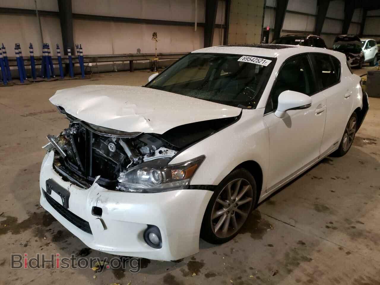 2013 LEXUS CT 200 - VIN: JTHKD5BH3D2170956 - Фото 2