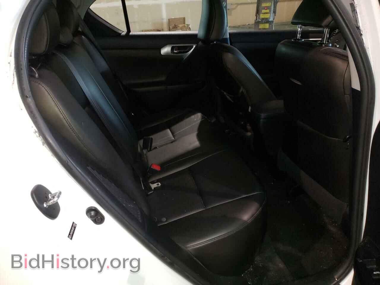 2013 LEXUS CT 200 - VIN: JTHKD5BH3D2170956 - Фото 6