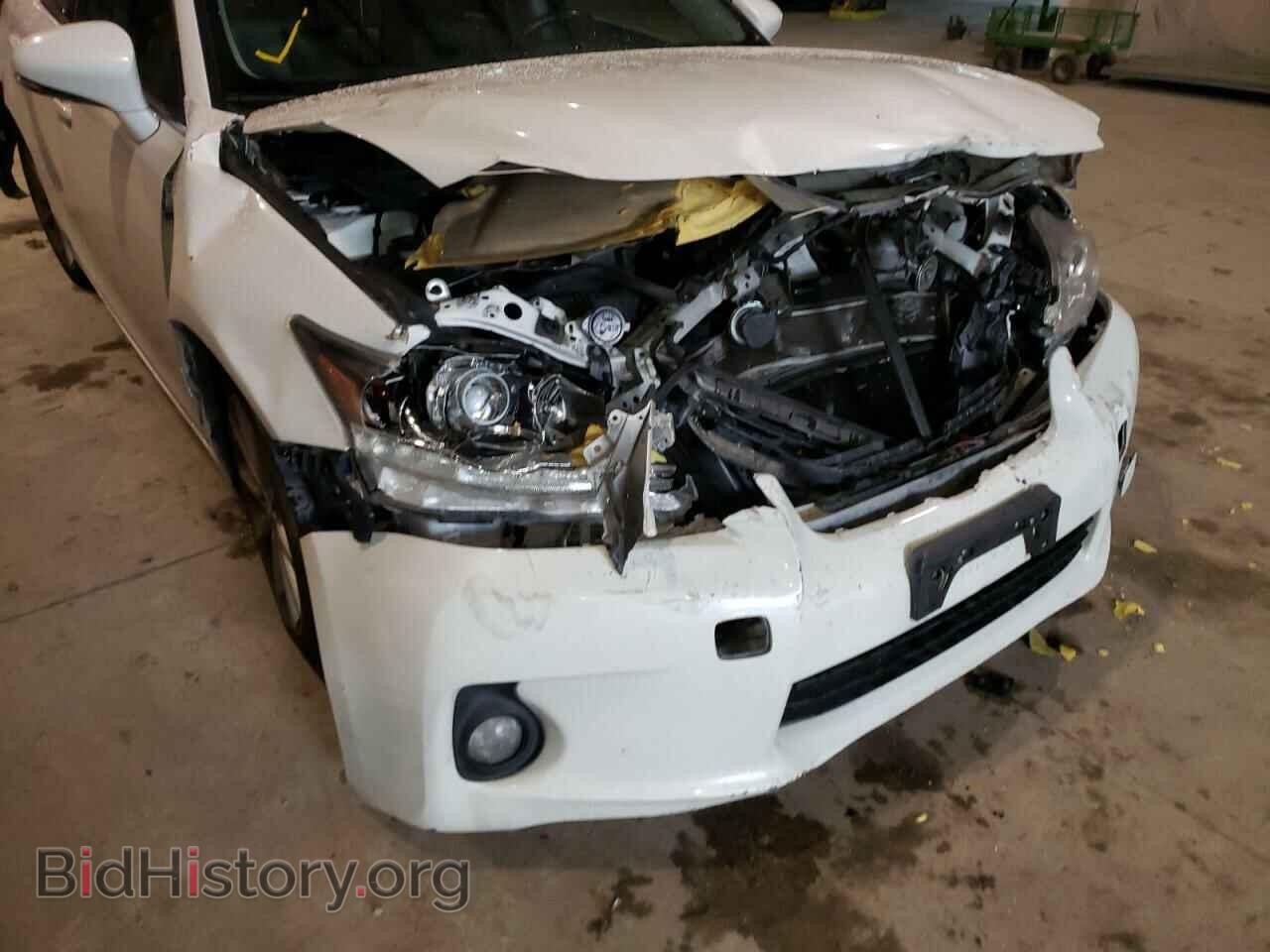 2013 LEXUS CT 200 - VIN: JTHKD5BH3D2170956 - Фото 9