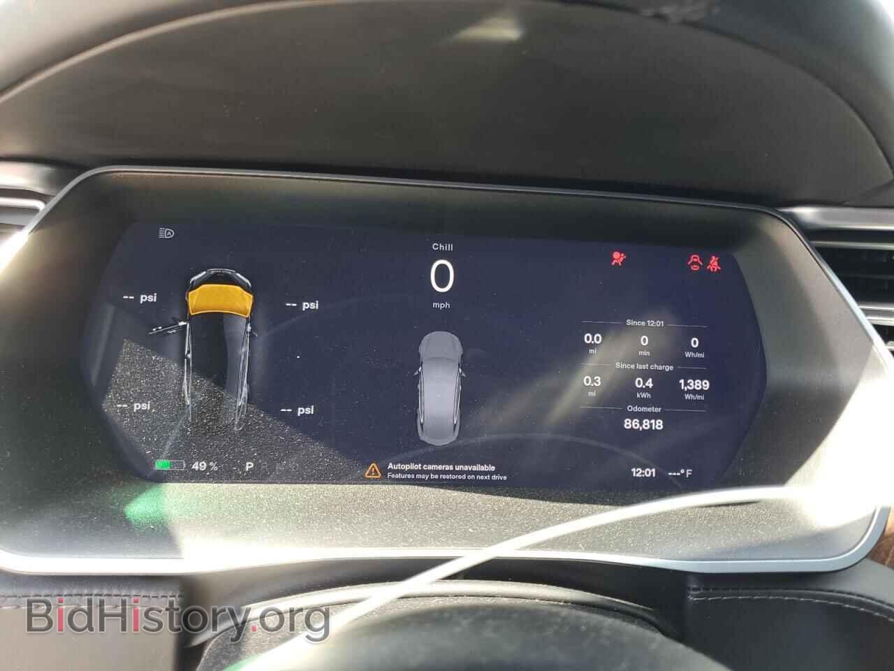 2017 TESLA MODEL S - VIN: 5YJSA1E29HF231563 - Фото 9