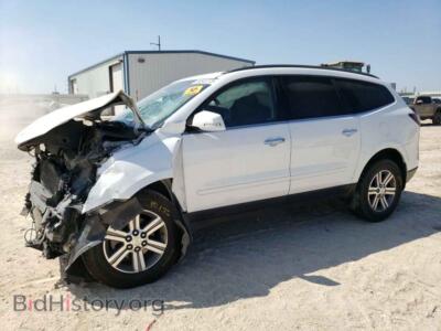 2017 Chevrolet TRAVERSE Traverse L, white — VIN 1GNKRGKD1HJ190878, Copart