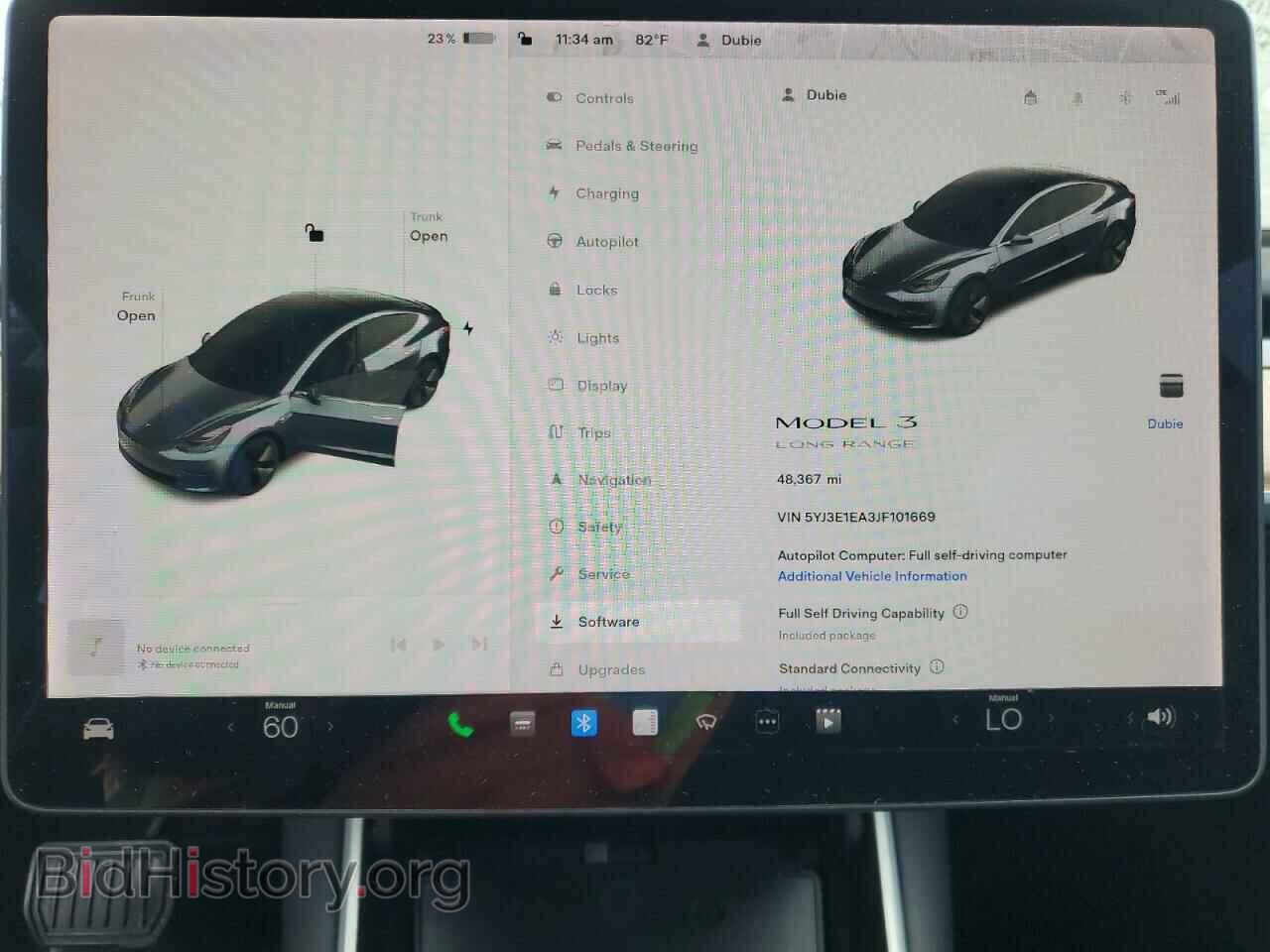 2018 TESLA MODEL 3 - VIN: 5YJ3E1EA3JF101669 - Фото 9