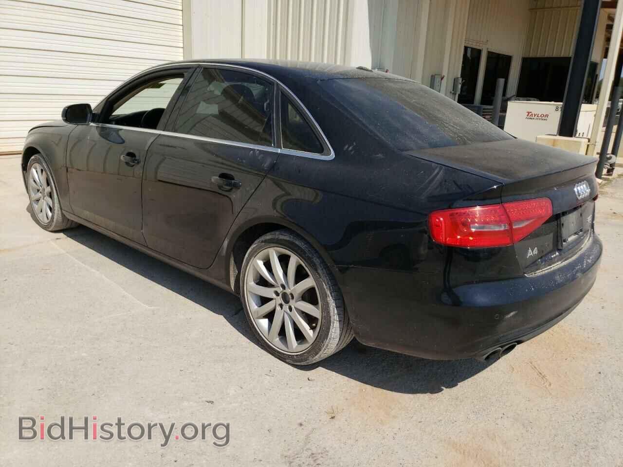 2013 AUDI A4 - VIN: WAUEFAFL7DN020084 - Фото 2