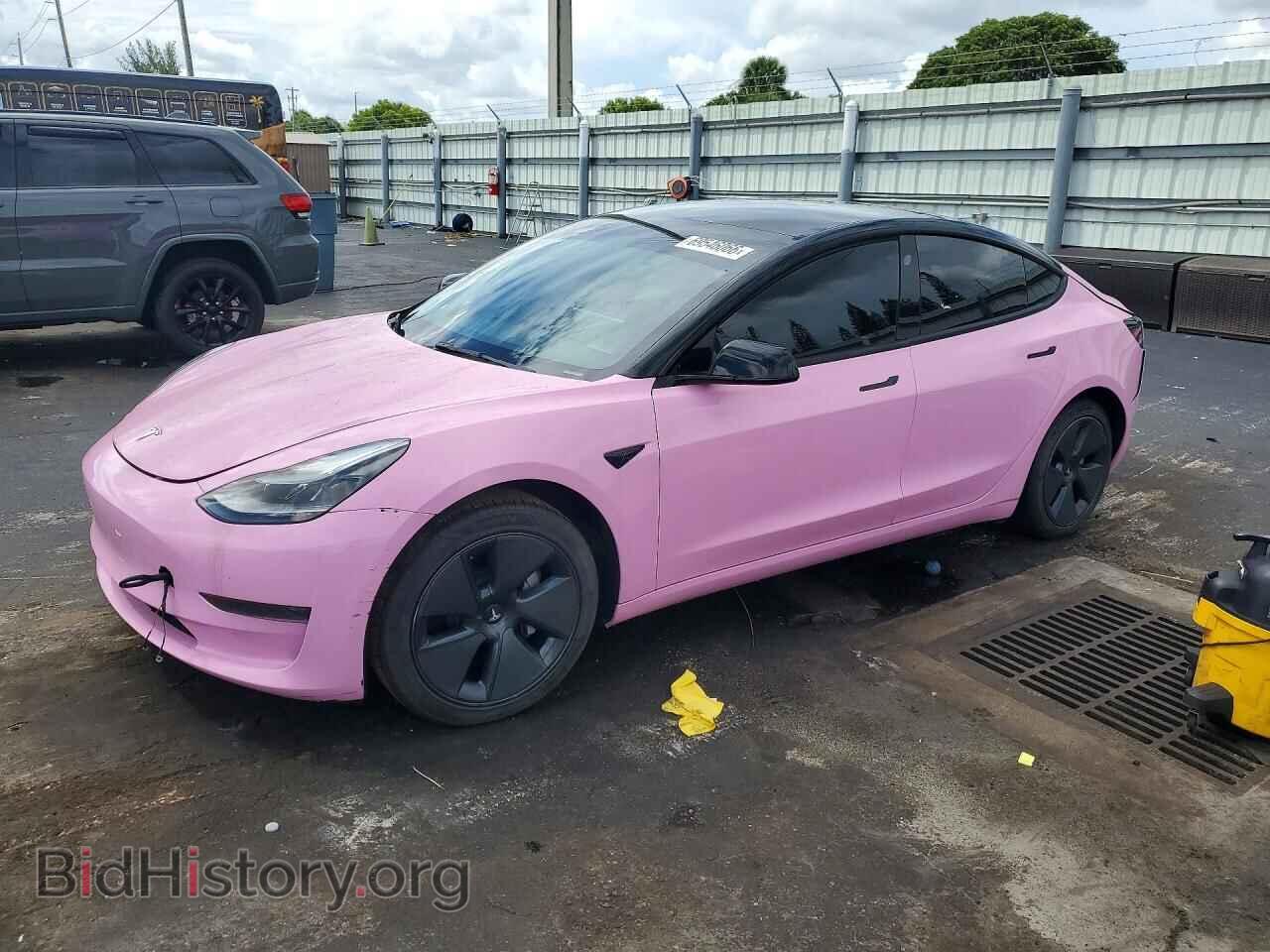Photo 5YJ3E1EA8MF093220 - TESLA MODEL 3 2021
