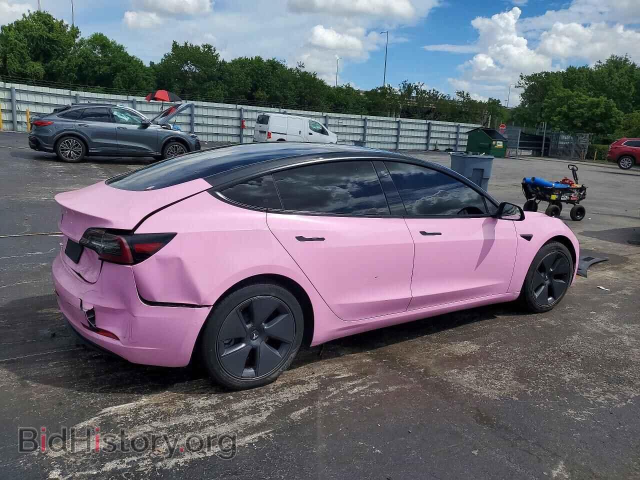 2021 TESLA MODEL 3 - VIN: 5YJ3E1EA8MF093220 - Фото 3