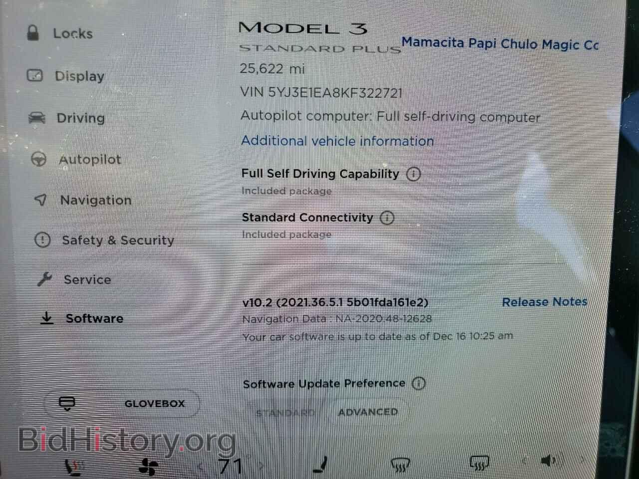 2019 TESLA MODEL 3 - VIN: 5YJ3E1EA8KF322721 - Фото 9