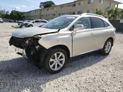 2012 Lexus RX350 RX 350, бежевый — VIN 2T2ZK1BA5CC080673, Copart