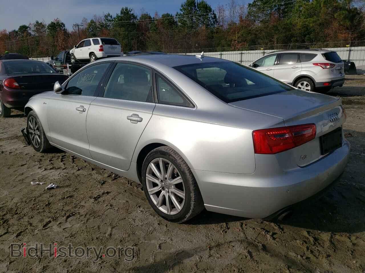 2013 AUDI A6 - VIN: WAUGGAFC8DN055349 - Фото 2