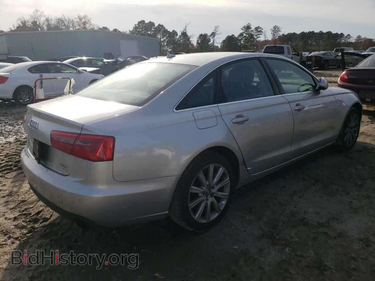 2013 AUDI A6 - VIN: WAUGGAFC8DN055349 - Фото 3