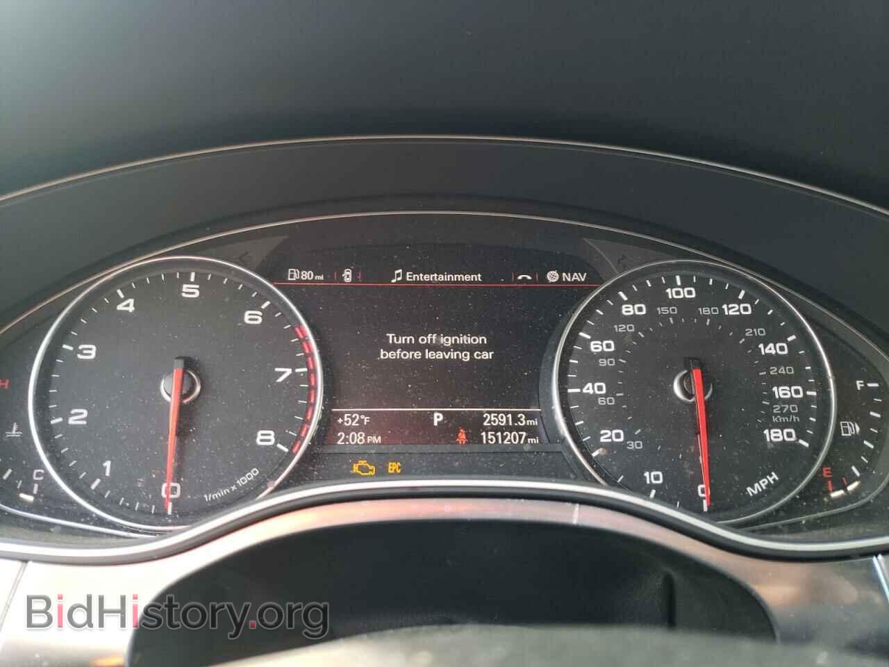 2013 AUDI A6 - VIN: WAUGGAFC8DN055349 - Фото 9