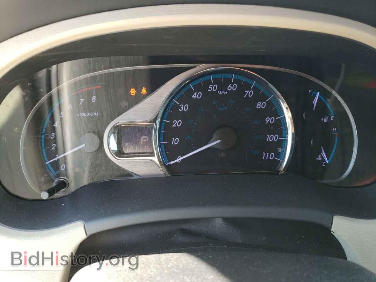 2012 TOYOTA All Models - VIN: 5TDYK3DC0CS278496 - Фото 9