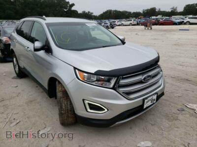2016 Ford EDGE Edge SEL, серый — VIN 2FMPK3J81GBB02765, Copart