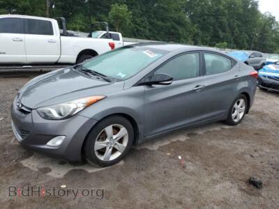 2013 Hyundai ELANTRA GLS, темно-серый — VIN 5NPDH4AE4DH282440, Copart