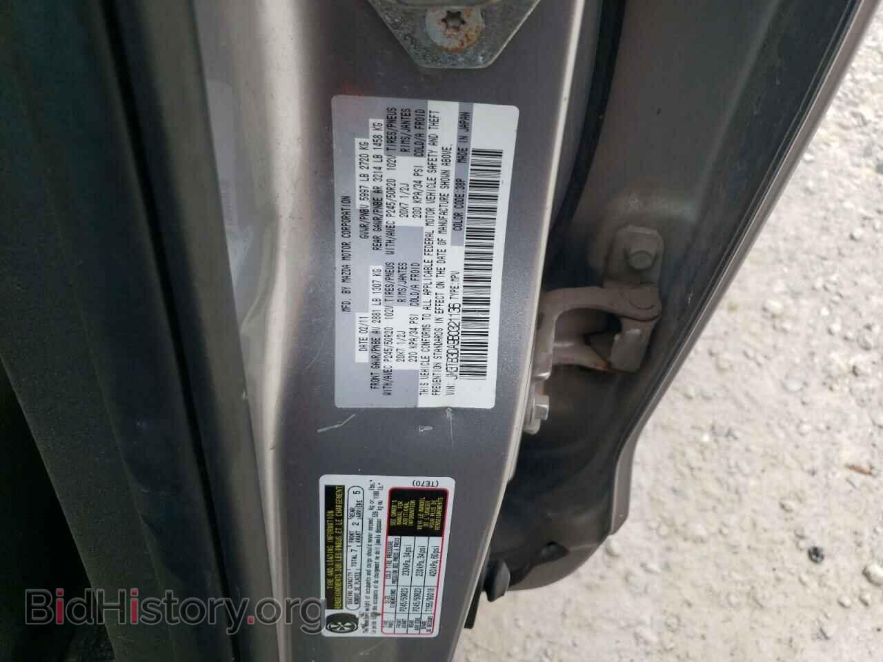 2011 MAZDA CX-9 - VIN: JM3TB3DA9B0321136 - Photo 13