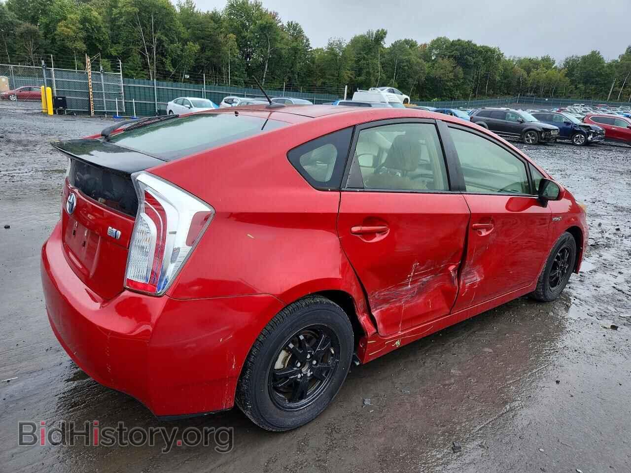 2012 TOYOTA PRIUS - VIN: JTDKN3DU1C5459151 - Фото 3