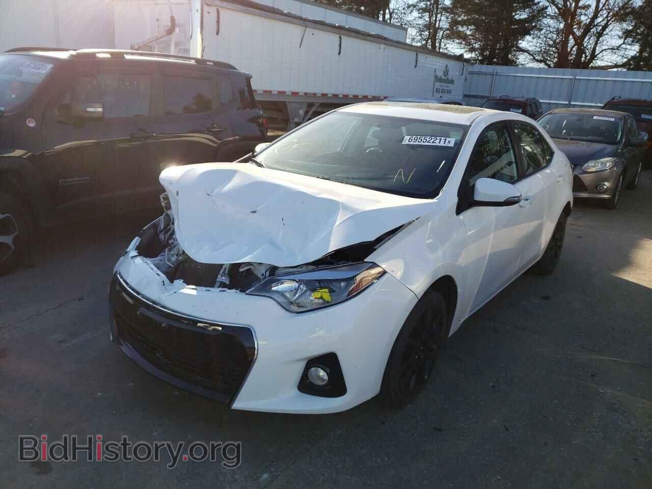 2016 TOYOTA COROLLA - VIN: 2T1BURHEXGC498497 - Фото 2