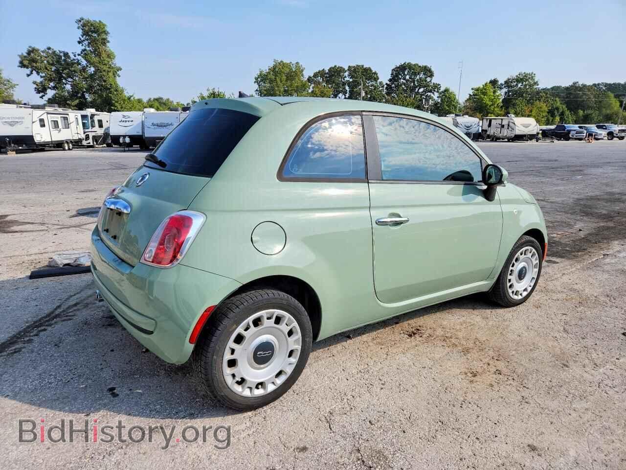 2013 FIAT 500 - VIN: 3C3CFFAR6DT544558 - Фото 3