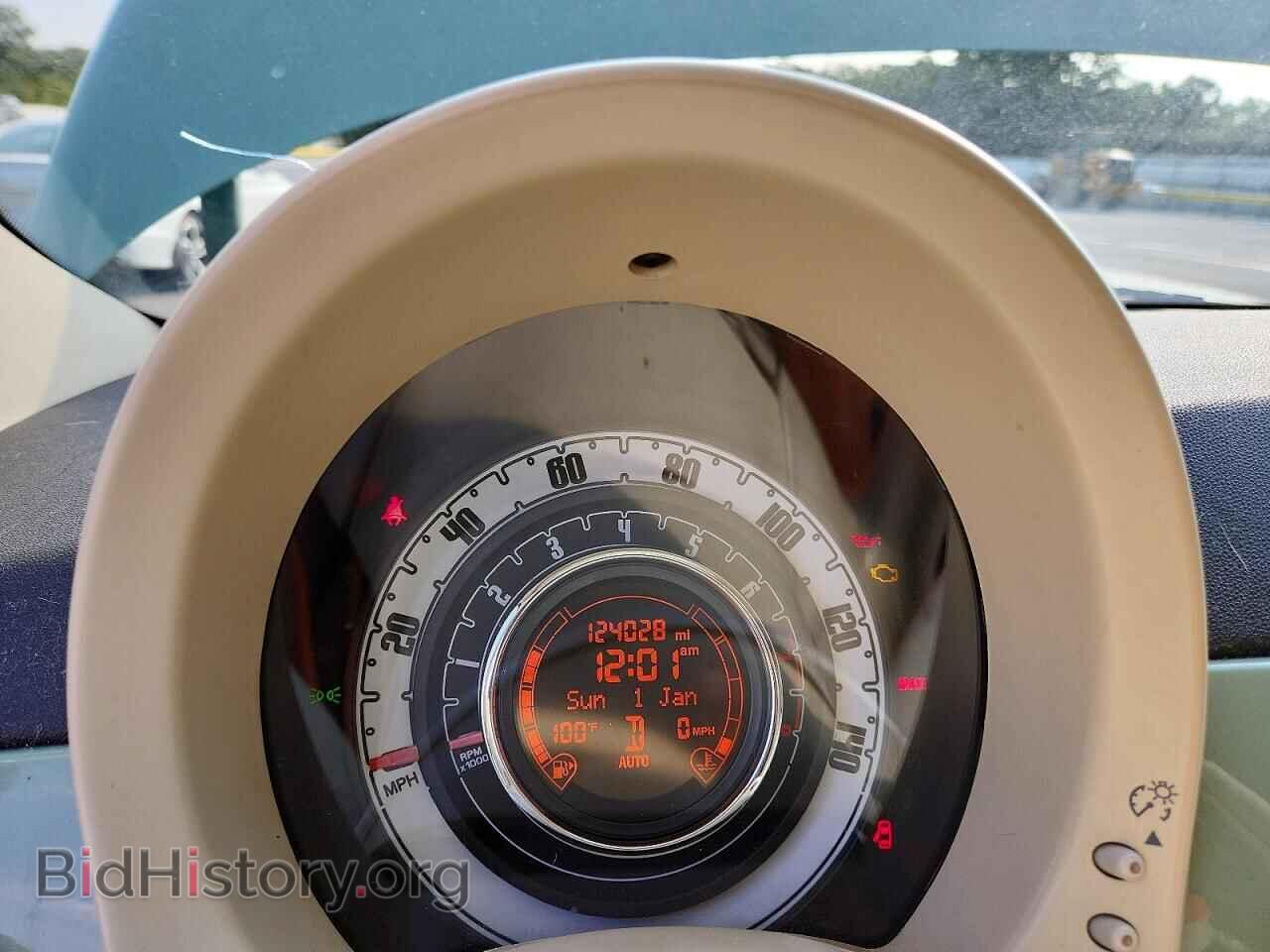 2013 FIAT 500 - VIN: 3C3CFFAR6DT544558 - Фото 9
