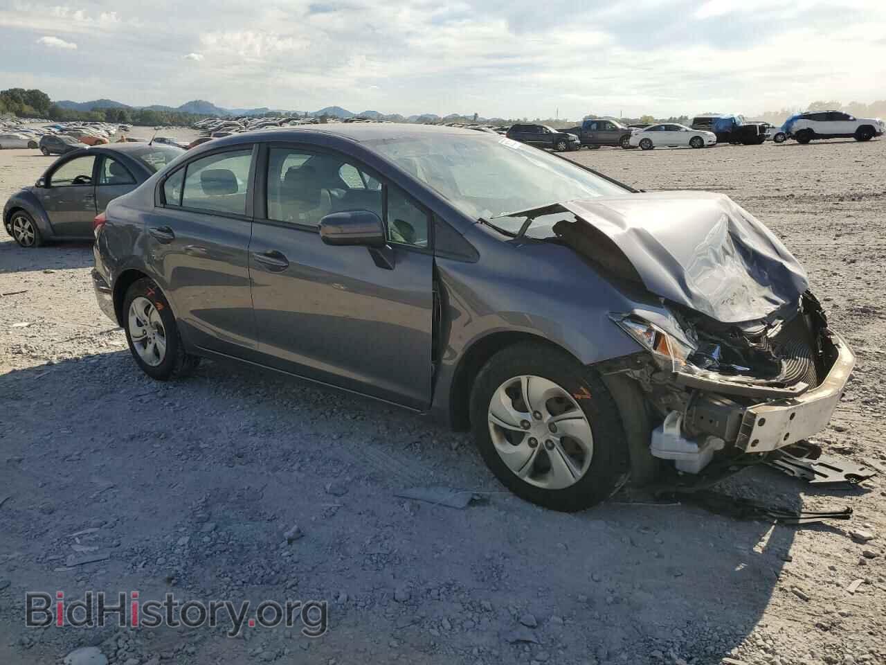 2014 HONDA CIVIC - VIN: 2HGFB2E5XEH552548 - Фото 4