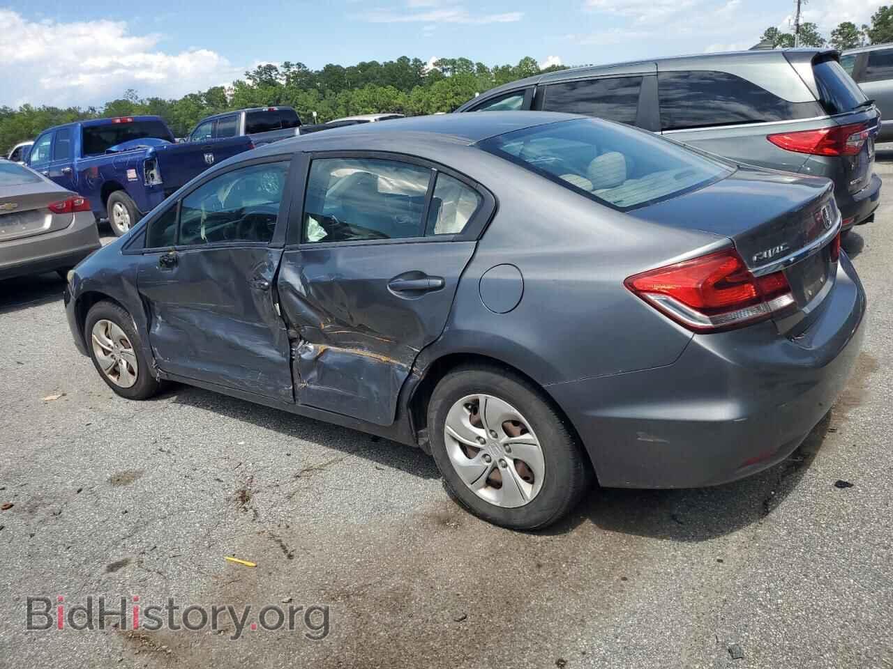 2013 HONDA CIVIC - VIN: 19XFB2F50DE076804 - Фото 2