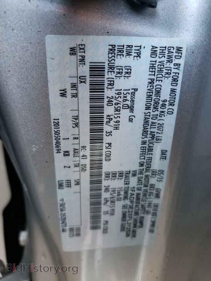 2015 FORD FOCUS - VIN: 1FADP3E2XFL312526 - Photo 10