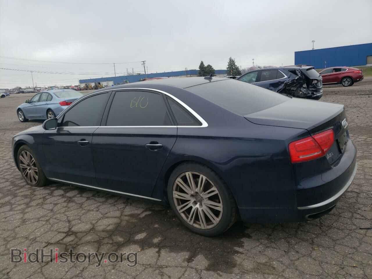 2013 AUDI A8 - VIN: WAUR2AFD7DN016607 - Фото 2