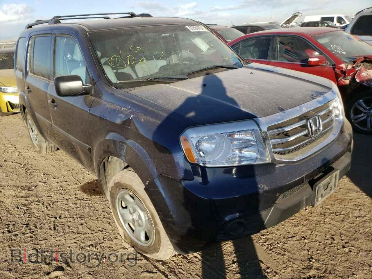 Фотография 5FNYF4H24DB006700 - HONDA PILOT 2013