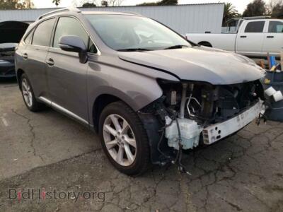 2012 Lexus RX350 RX 350, серый — VIN 2T2ZK1BA6CC086580, Copart