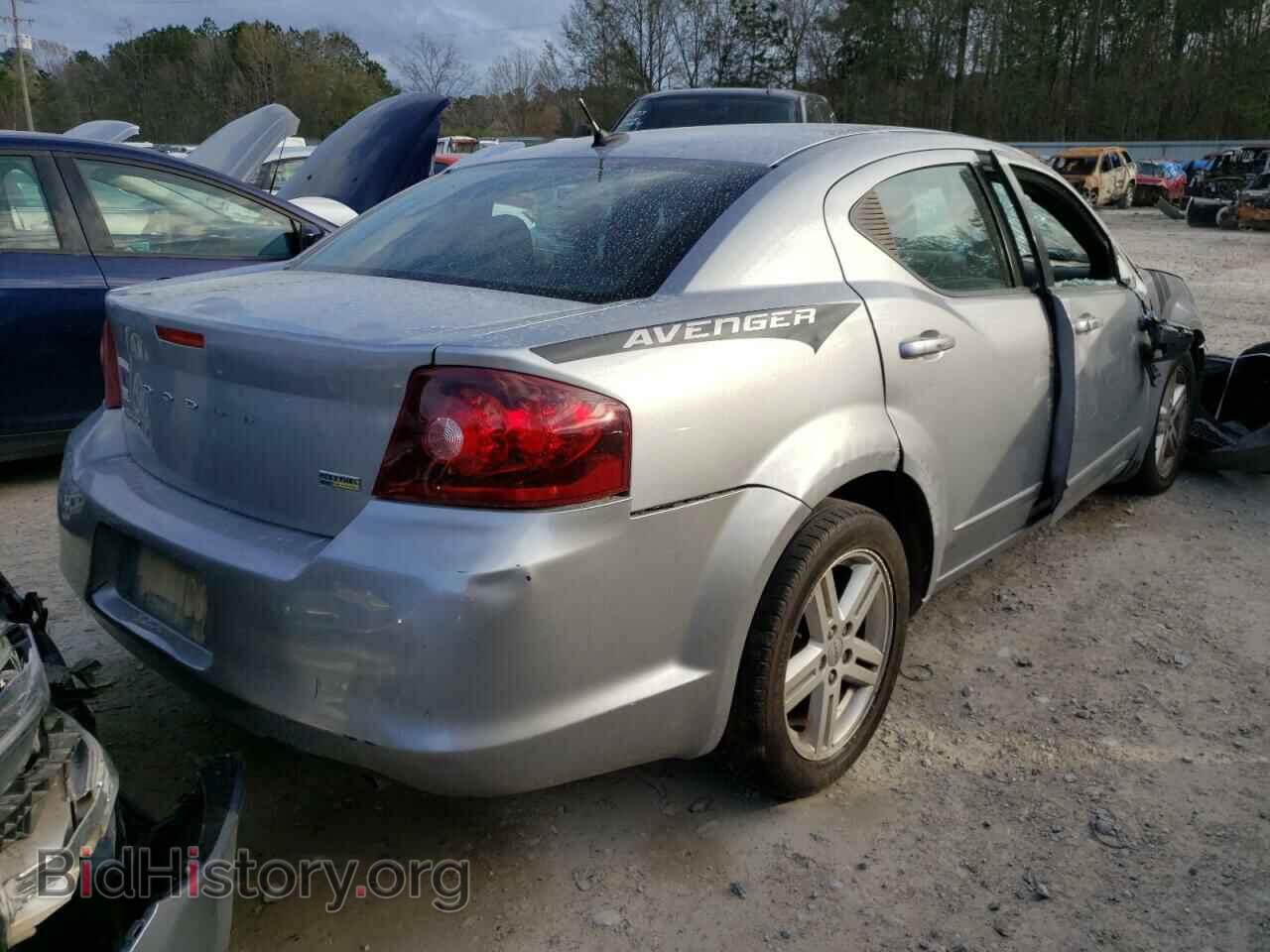 2013 DODGE AVENGER - VIN: 1C3CDZCG3DN709257 - Фото 4