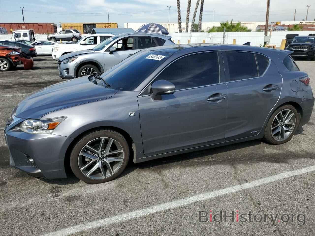 Фотография JTHKD5BHXF2219086 - LEXUS CT 200 2015