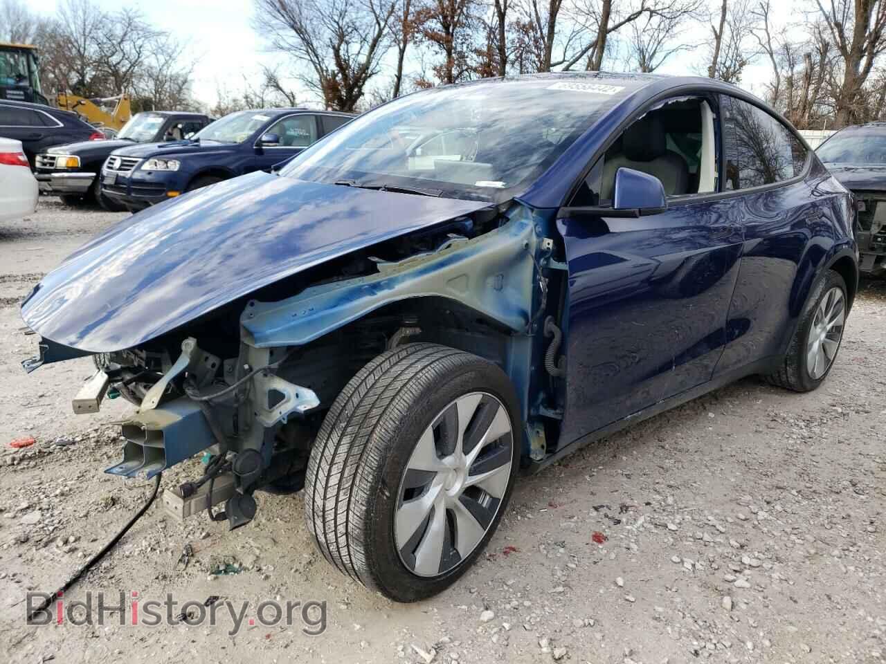 Photo 5YJYGDEE0MF077484 - TESLA MODEL Y 2021