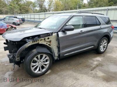 2023 Ford EXPLORER Explorer X, темно-серый — VIN 1FMSK8DHXPGA84214, Copart
