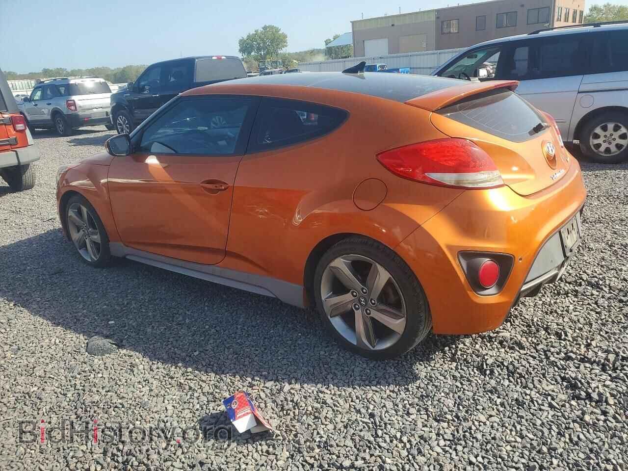2013 HYUNDAI VELOSTER - VIN: KMHTC6AE2DU111158 - Фото 2