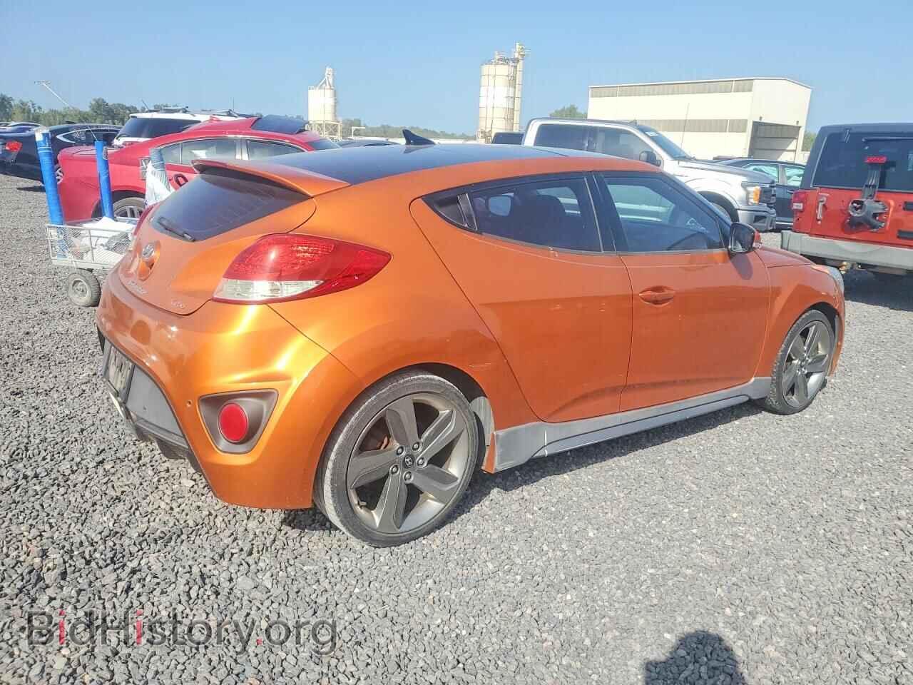 2013 HYUNDAI VELOSTER - VIN: KMHTC6AE2DU111158 - Фото 3