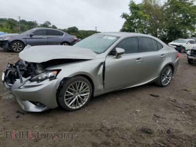 2015 Lexus IS IS 250, серебристый — VIN JTHBF1D24F5063797, Copart