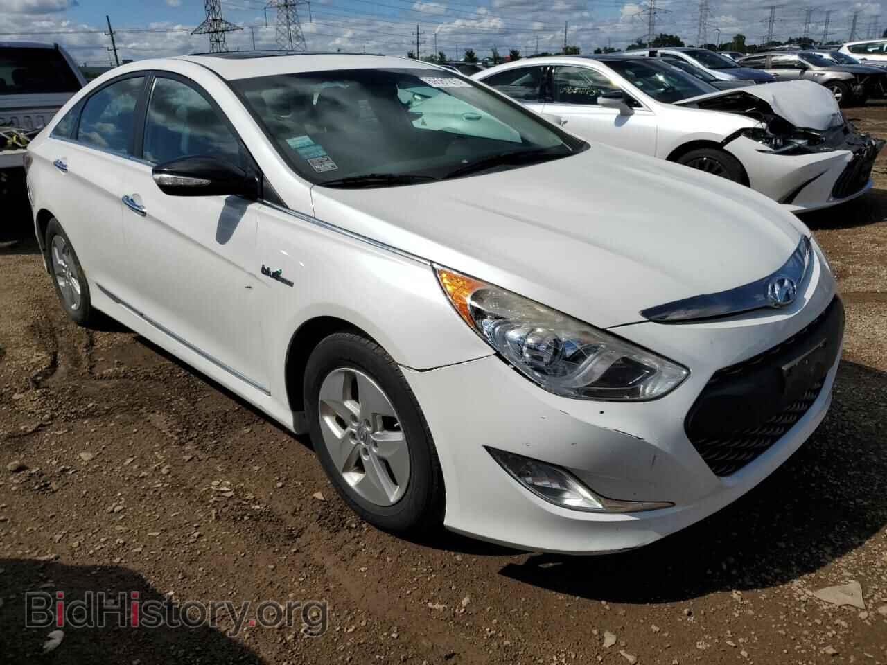 2011 HYUNDAI SONATA - VIN: KMHEC4A42BA005120 - Фото 4