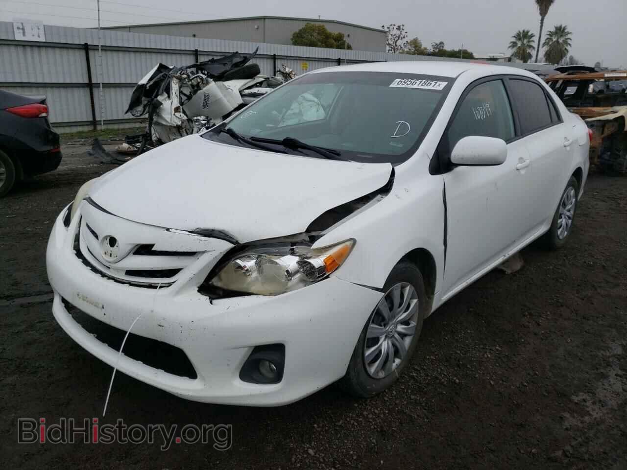 2012 TOYOTA COROLLA - VIN: 2T1BU4EE0CC828827 - Фото 2