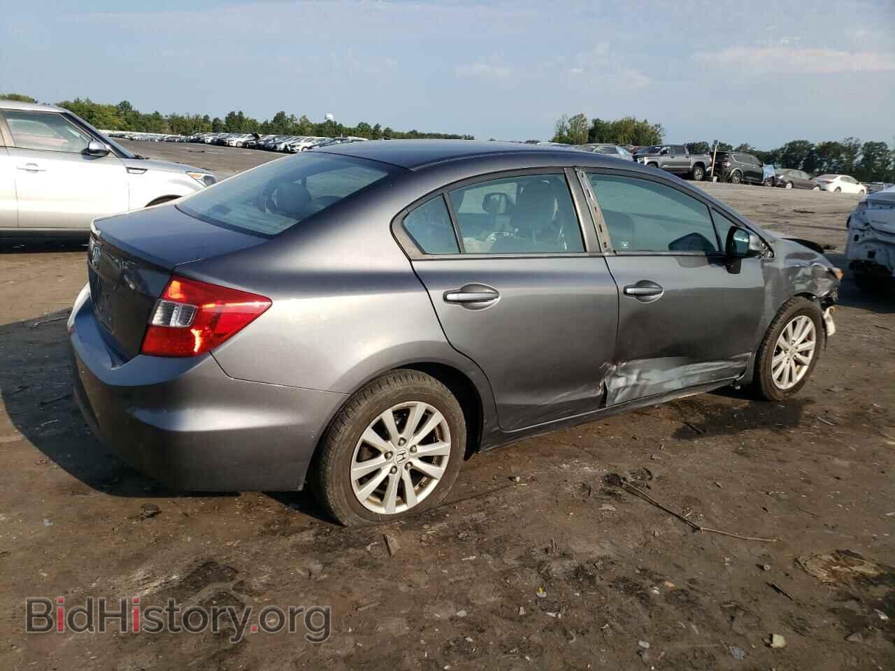 2012 HONDA CIVIC - VIN: 19XFB2F99CE317406 - Фото 3