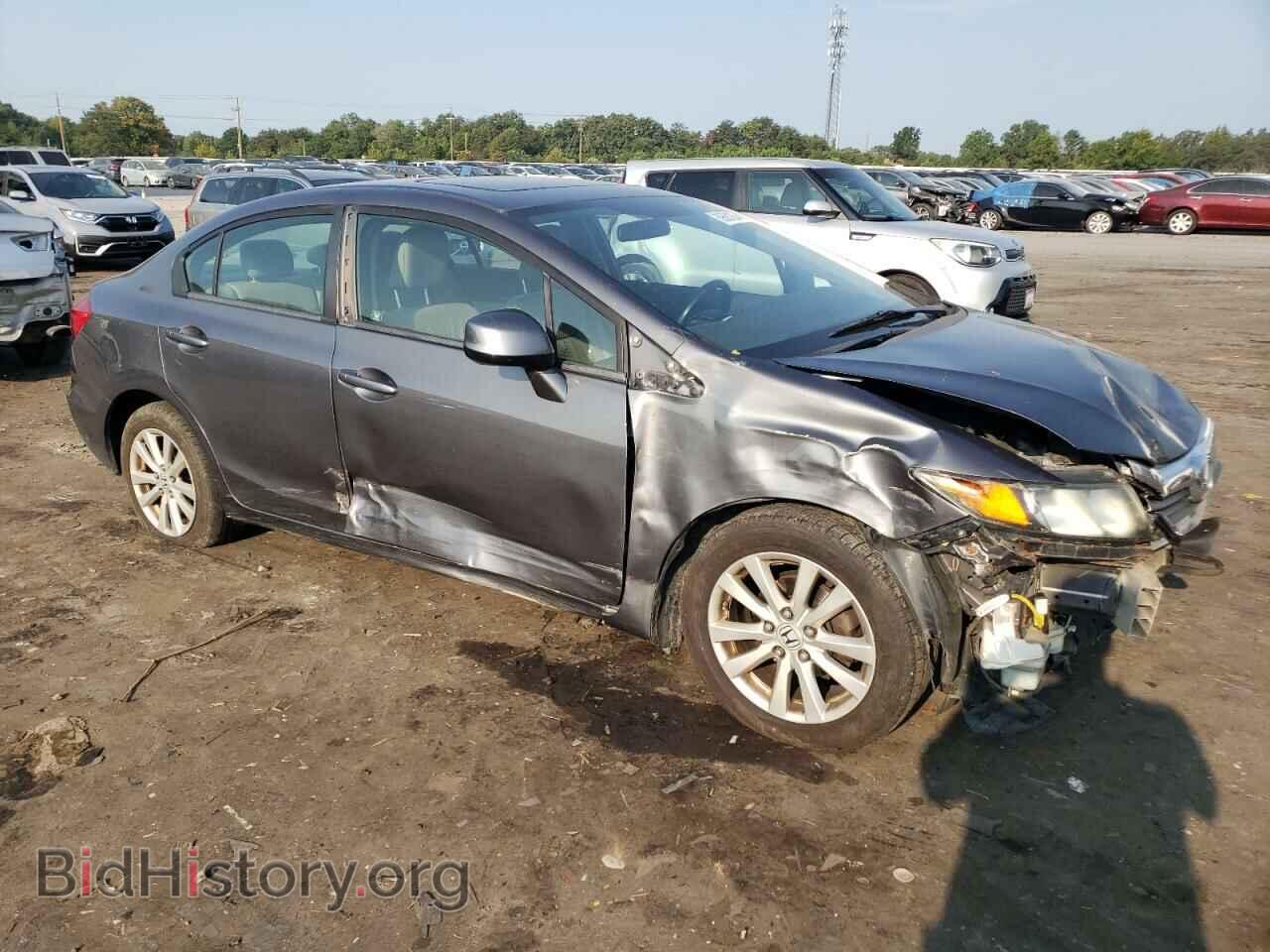 2012 HONDA CIVIC - VIN: 19XFB2F99CE317406 - Фото 4