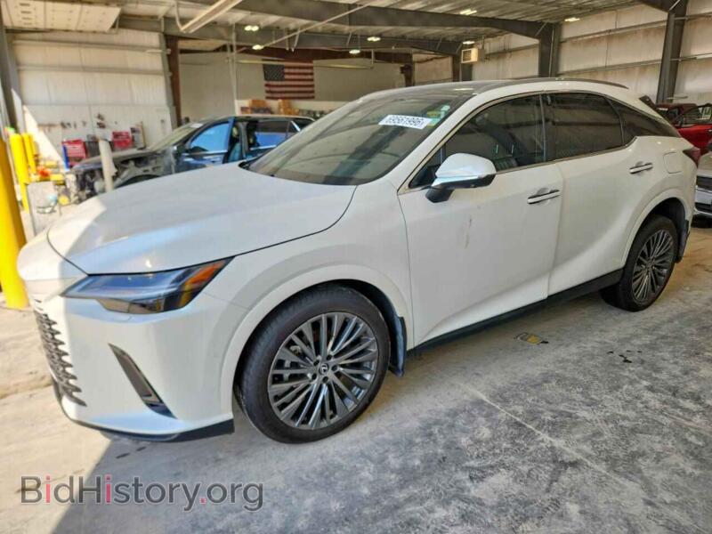 2024 Lexus RX350 Luxury (VIN 2T2BAMCA4RC043384) — photo 1 of 16, Copart, damage: side
