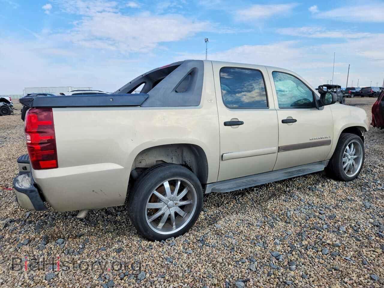 2007 CHEVROLET AVALANCHE - VIN: 3GNEC120X7G208285 - Фото 3